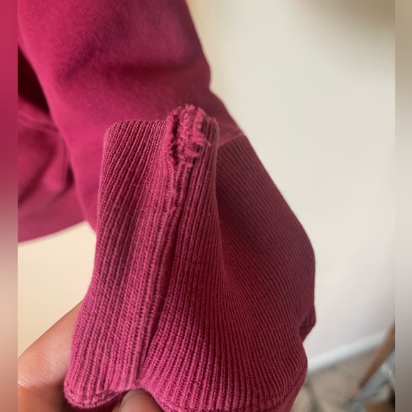 Champion Hoodie in Burgundy - Picture 3 of 4